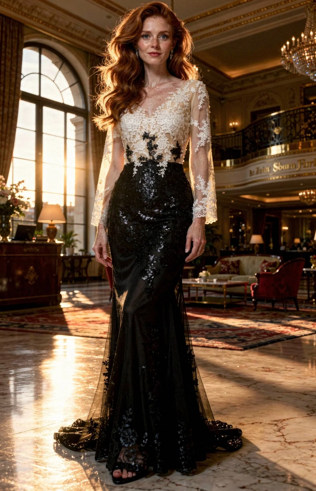Robe haute couture - Après